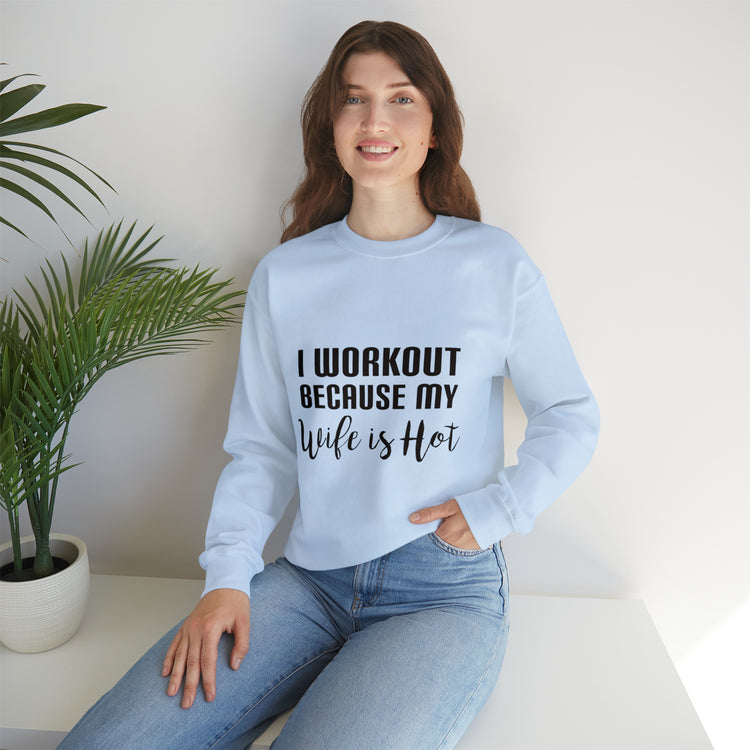 Novelty Gym Fitness Quote Men Women Gift Funny Workout Unisex Crewneck Sweatshirt