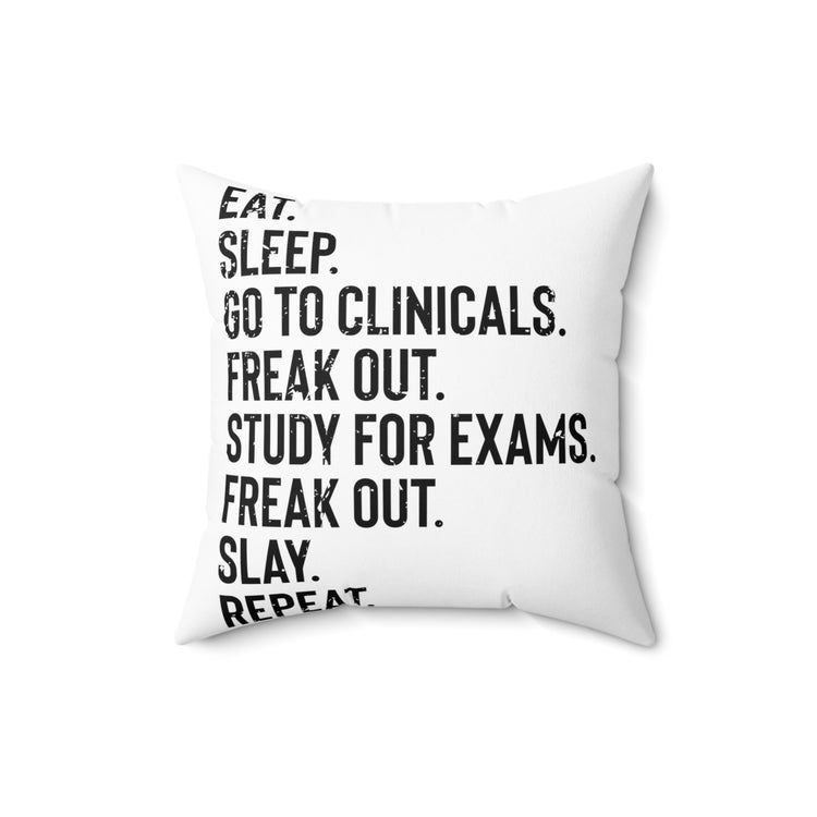 Hilarious Radiography Radioscopy Radiologist Therapist Tomography Imaging Experts Spun Polyester Square Pillow