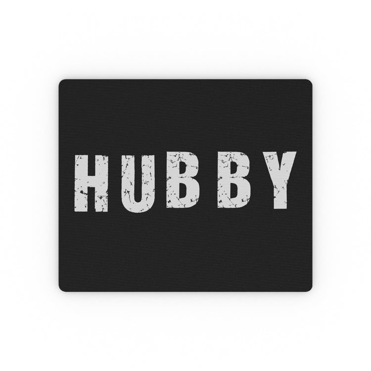 Hubby Honeymoon  | Honeymoon | Just Married  | Engagement Gift For Husband Rectangular Mouse Pad