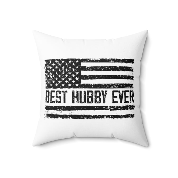 Hilarious Supportive Husband Boyfriend Marriage Boyfriend Spun Polyester Square Pillow