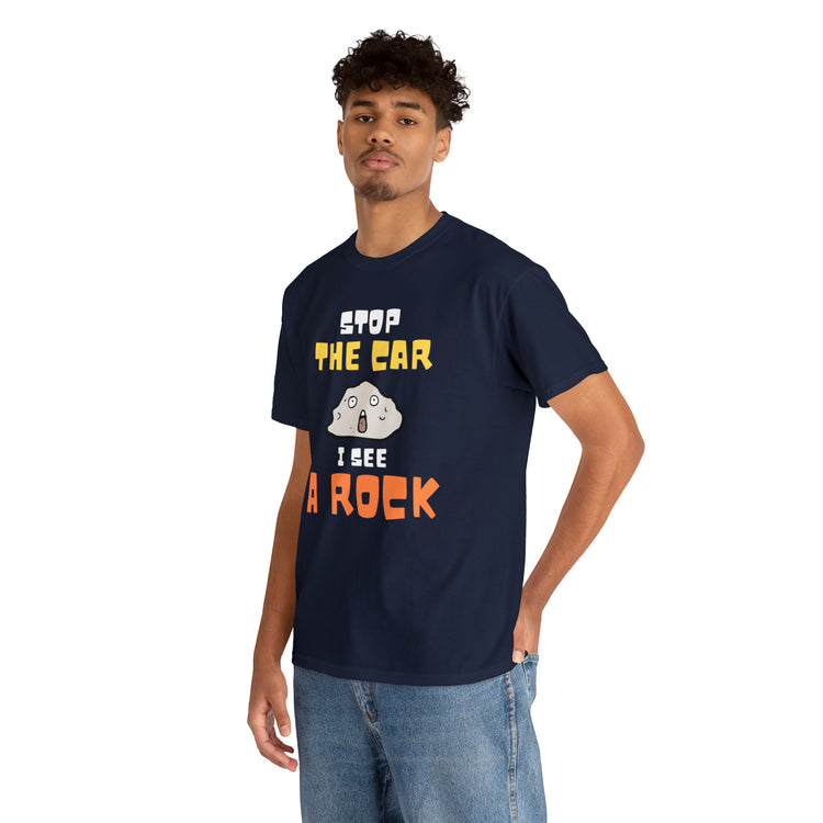 Shirt Funny Seeing Rocks Collectors Appreciation Mineralogy Geology T-Shirt Unisex Heavy Cotton Tee