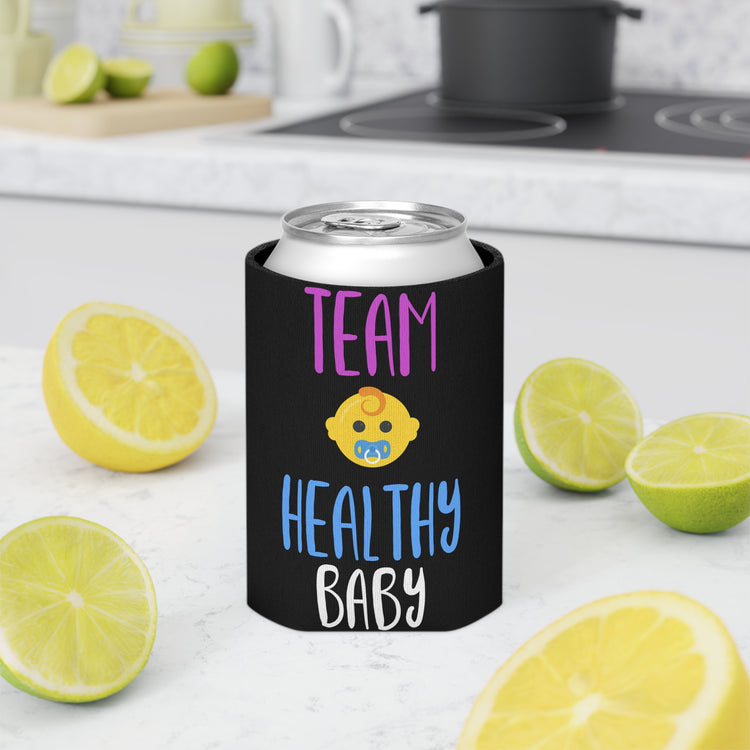 Team Healthy Baby Gender Reveal Can Cooler