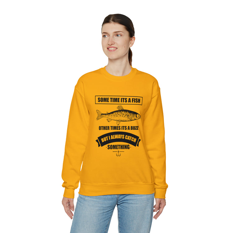 Novelty Fisherman Lake Fishermen  Gift Fishing Catching Unisex Crewneck Sweatshirt