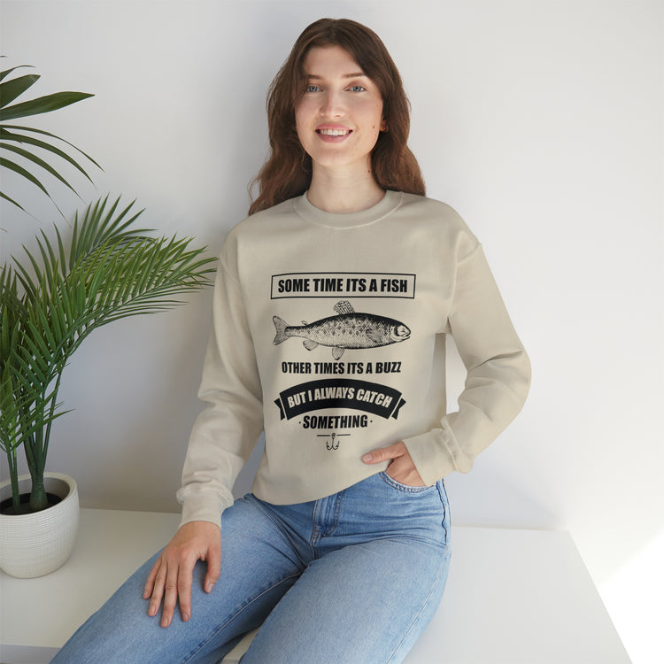 Novelty Fisherman Lake Fishermen  Gift Fishing Catching Unisex Crewneck Sweatshirt