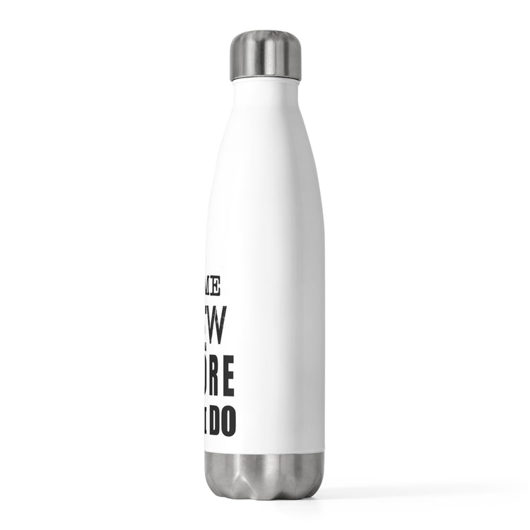 Humorous Groom Brewing Drinks Wedding Engagement Bridal Hilarious Vodkas Drinking Bachelors Saying Puns 20oz Insulated Bottle