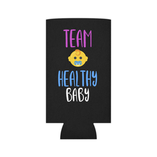 Team Healthy Baby Gender Reveal Can Cooler