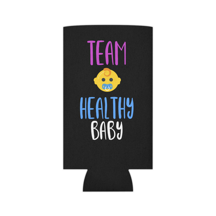 Team Healthy Baby Gender Reveal Can Cooler