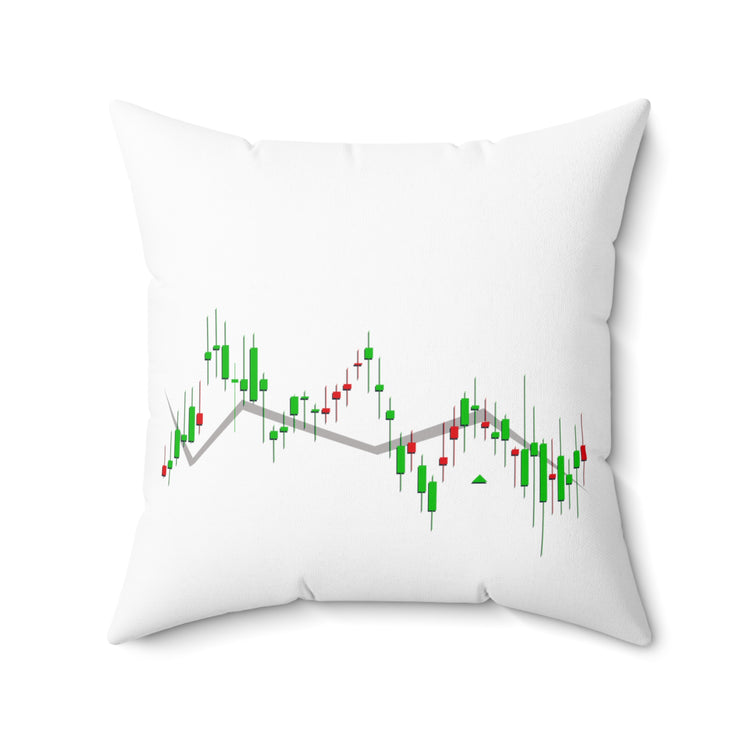 Hilarious Traders Appreciation Investors Trading Stocks Importance Spun Polyester Square Pillow