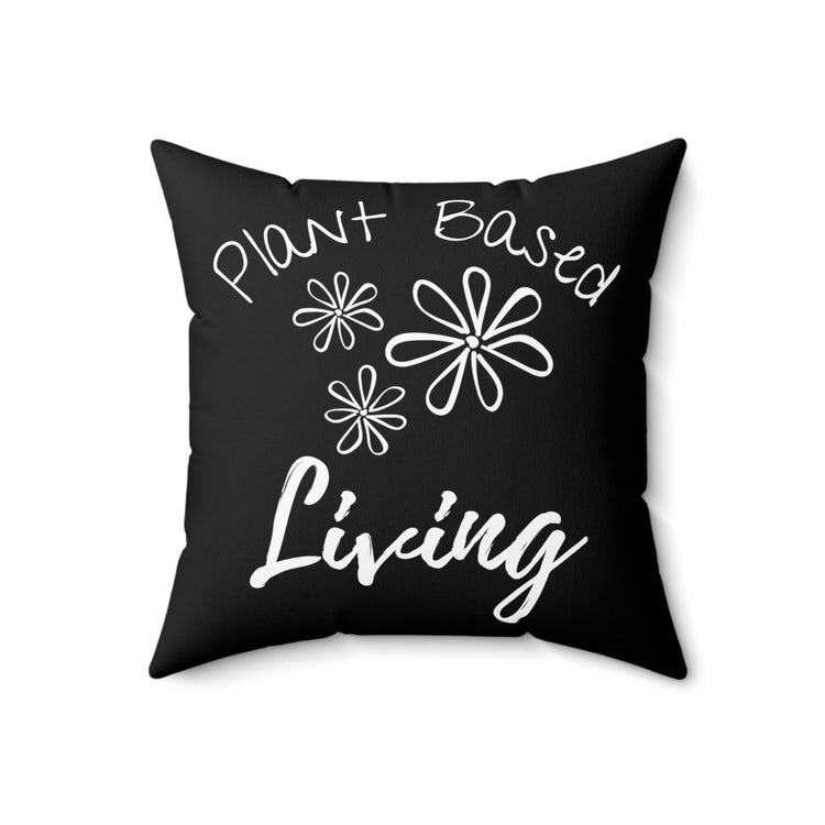 Humorous Horticulture Horticulturing Gardening Enthusiast  Lawn Yard Lover Spun Polyester Square Pillow