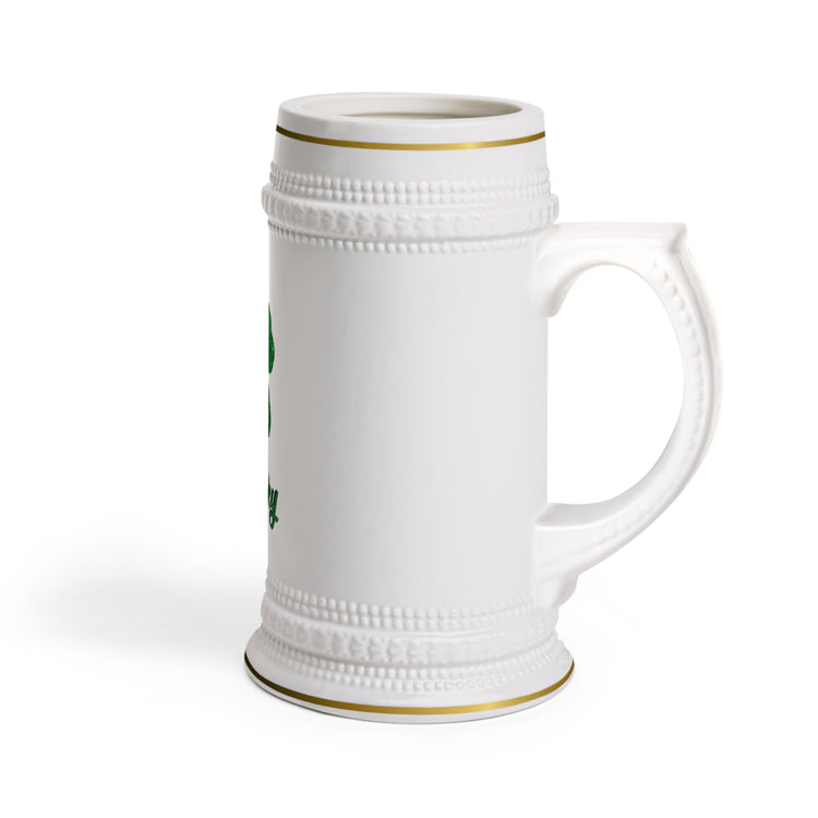 lucky shamrock Beer Stein Mug