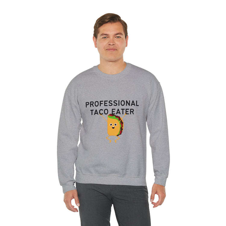 Novelty Burritos Enthusiasts Epicures Sarcastic Sayings Pun Unisex Crewneck Sweatshirt