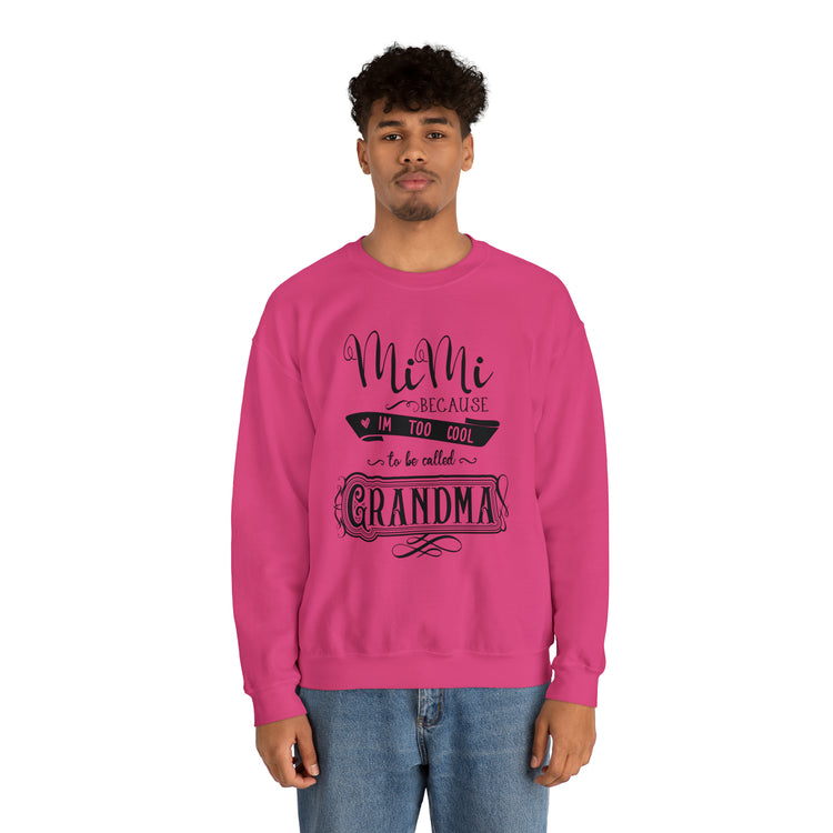 Hilarious Sarcastic Nanas Mockery Statements Appreciation Pun Line Unisex Crewneck Sweatshirt