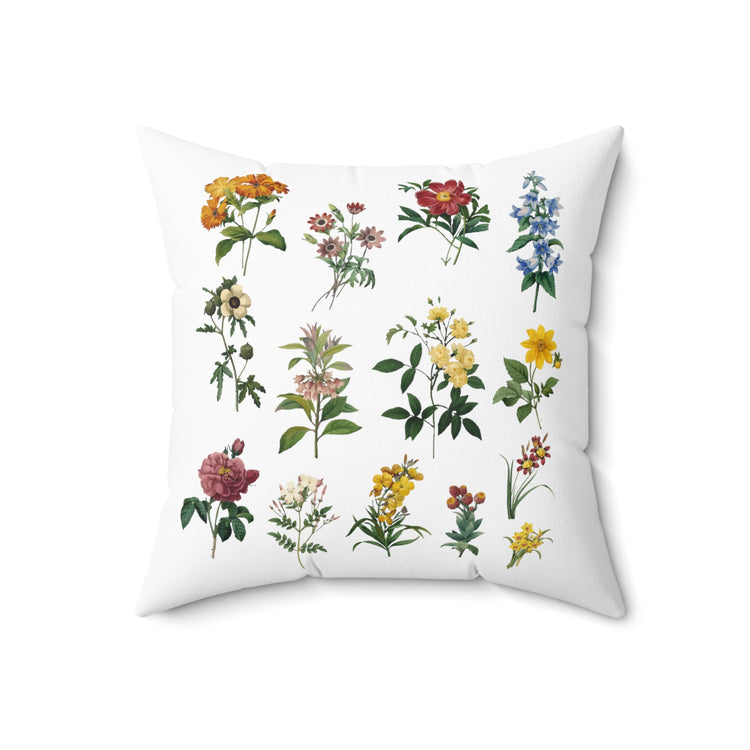 Humorous Gardener Gardening Tillage Horticulture Florist Vinegrower Spun Polyester Square Pillow