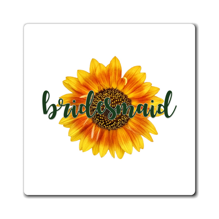 Bridesmaid Sunflower Shirt | Future Mrs Shirt | Wifey Shirt | Sunflower TShirt Gift For Her | Bridesmaid Proposal Magnets