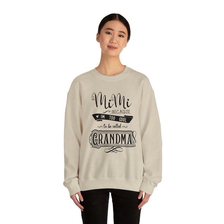 Hilarious Sarcastic Nanas Mockery Statements Appreciation Pun Line Unisex Crewneck Sweatshirt