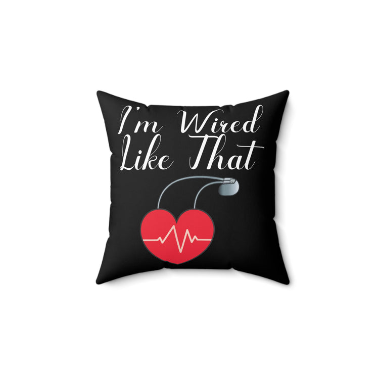 Humorous Conciliator Reconciler Physician Doctor Arbitrator Medic Spun Polyester Square Pillow