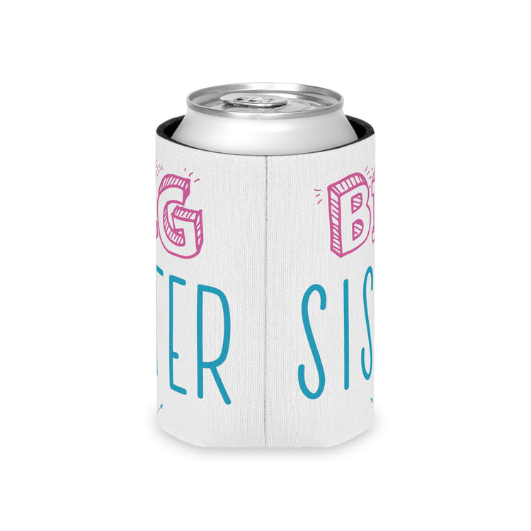 Big Sister Announcement Little Can Cooler