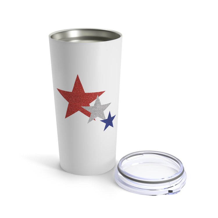 Three Stars Fourth Of July Tumbler 20oz