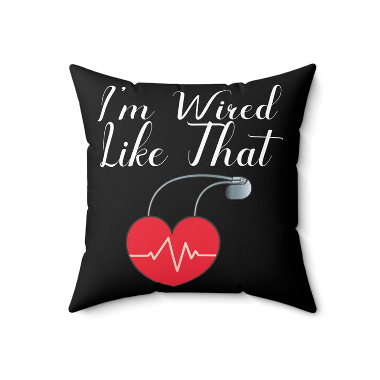 Humorous Conciliator Reconciler Physician Doctor Arbitrator Medic Spun Polyester Square Pillow