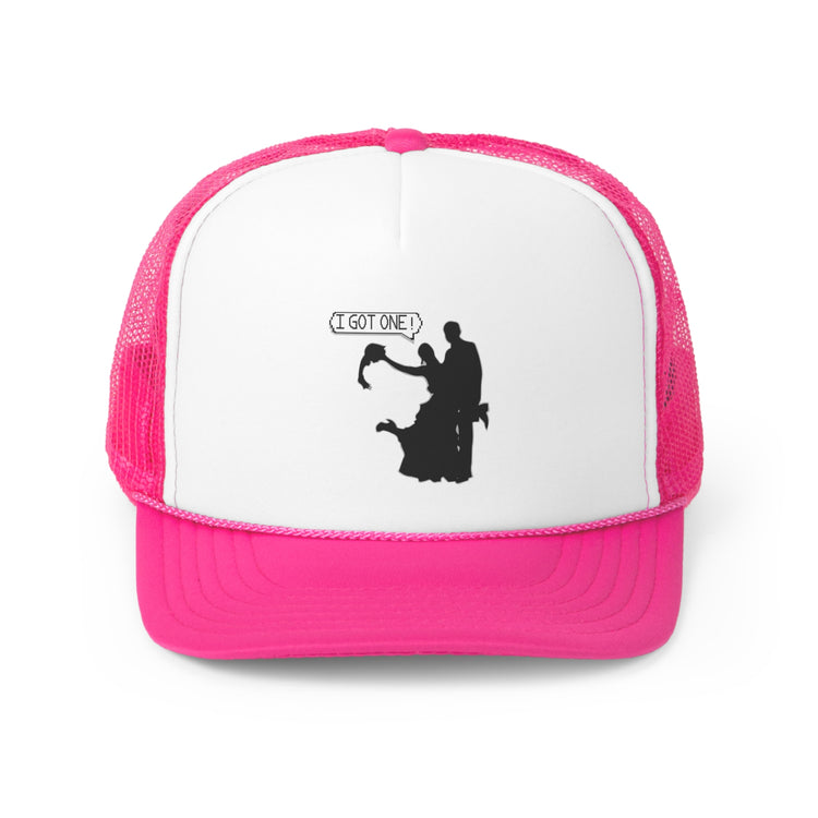 I got one! Wedding Just Got Married |  Engagement Bachelor Bachelorette Trucker Caps