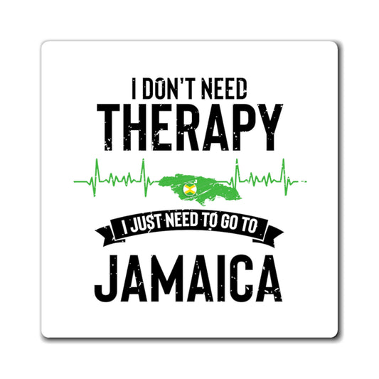Novelty Jamaica Heartbeat Leisure Lover Getaway Enthusiast Hilarious Jamaican Break National Banner Devotee Magnets