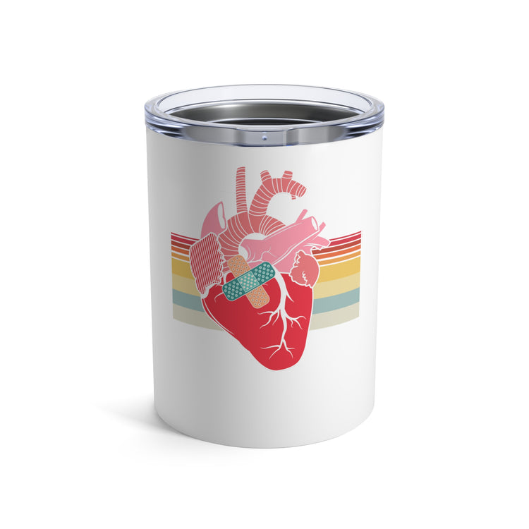 Novelty Factory Refurbished Hearts Recovering Patients Puns Humorous Surgery Transplants Recuperating Sayings Tumbler 10oz