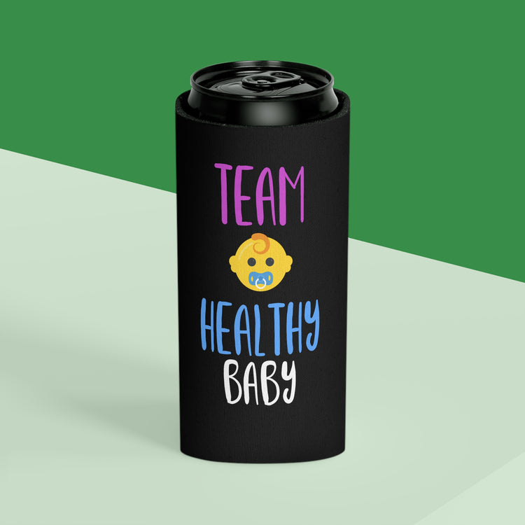 Team Healthy Baby Gender Reveal Can Cooler