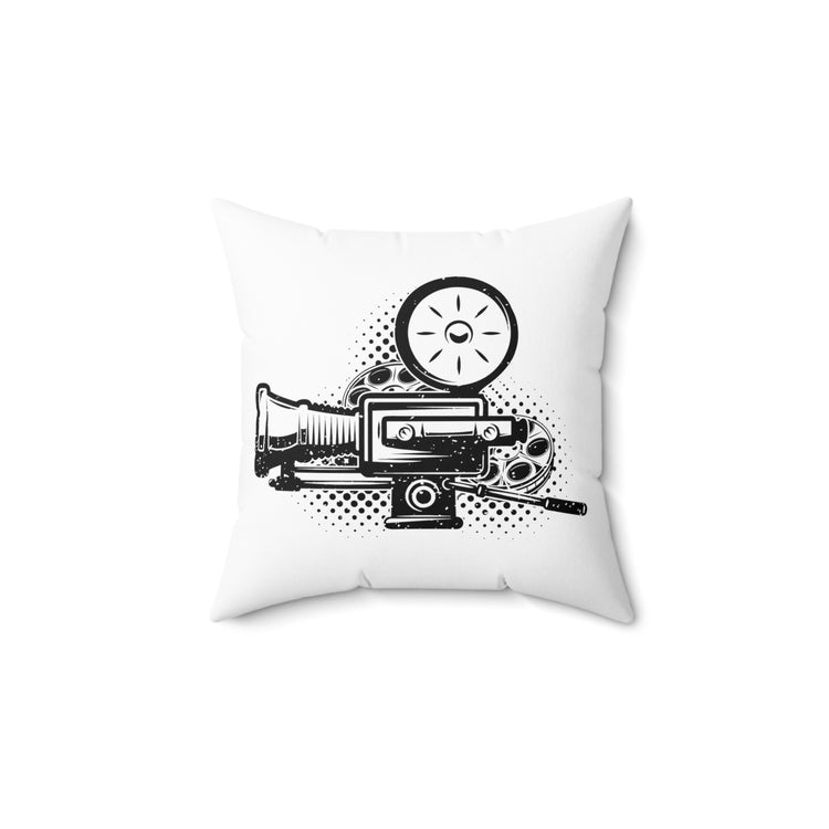 Hilarious Television Cinema Screenplay Theater Spun Polyester Square Pillow