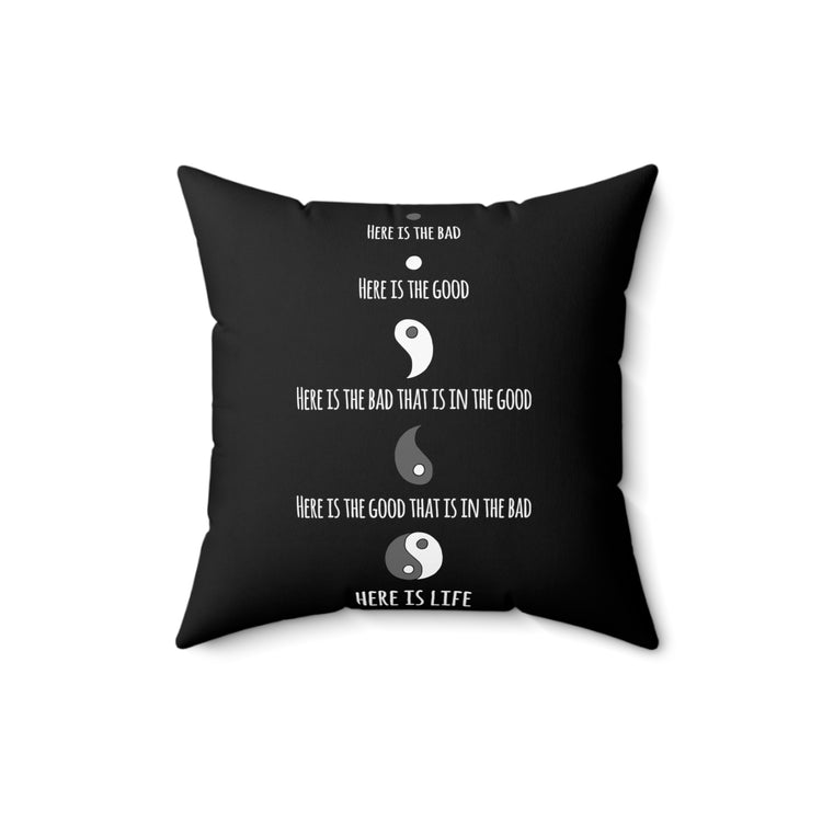 Humorous Meditating Reflexologist Reflexology Pilates Shiatsu Fitness Spun Polyester Square Pillow