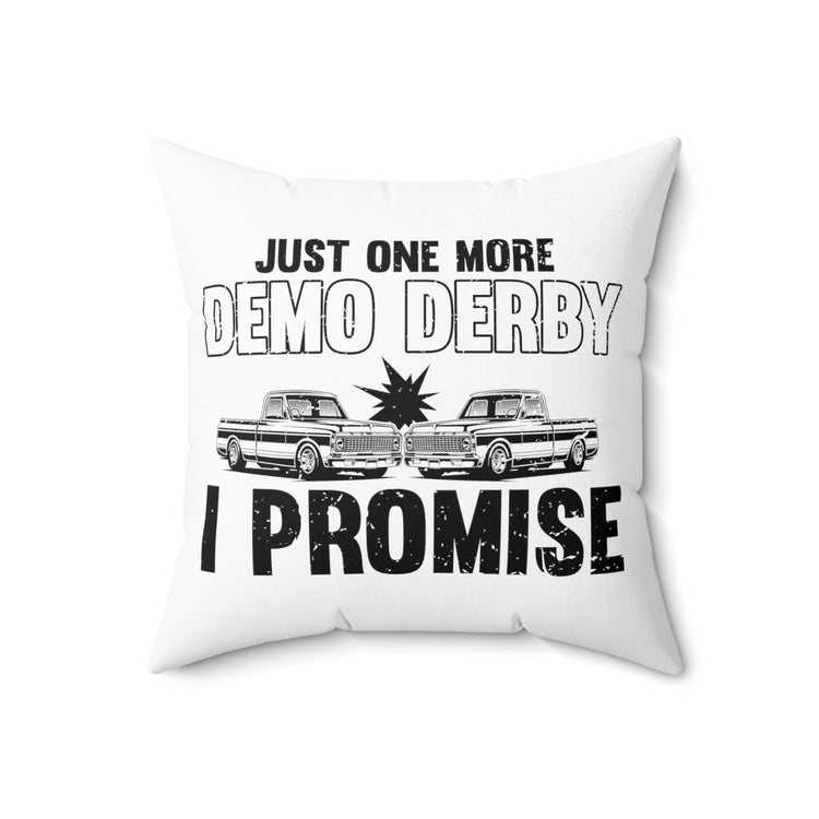 Hilarious Sarcasm Truck Pickup Mechanics Derision Chuckle Spun Polyester Square Pillow