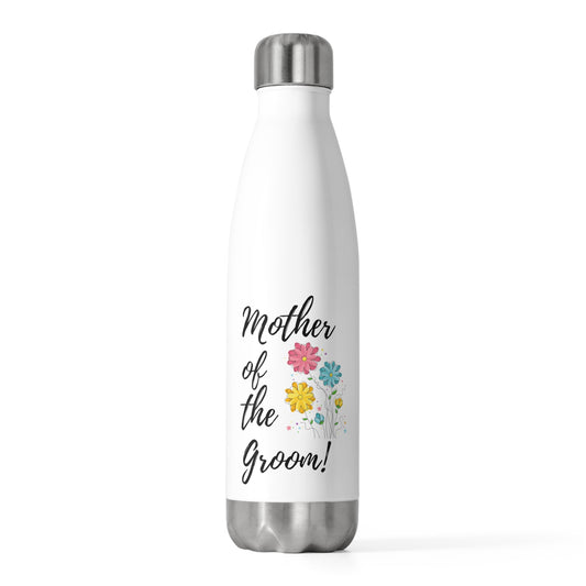 Humorous Supportive Momma Of Groom Sayings Tee Shirt Gift | Hilarious Prideful Parents Pun Men Women T Shirt 20oz Insulated Bottle