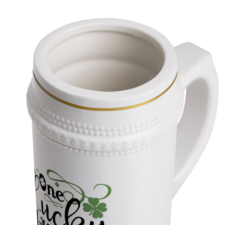 One lucky Mama Beer Stein Mug