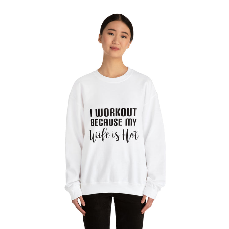 Novelty Gym Fitness Quote Men Women Gift Funny Workout Unisex Crewneck Sweatshirt