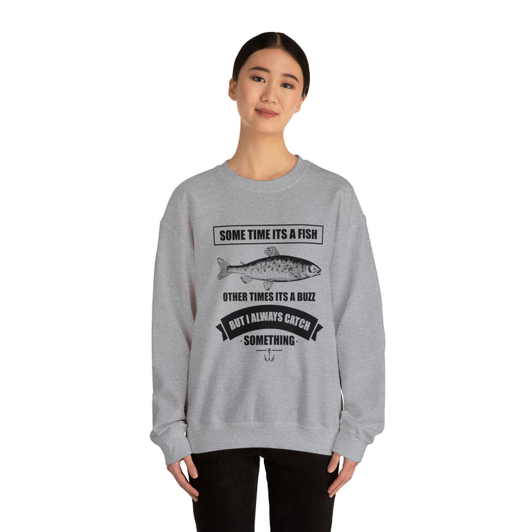 Novelty Fisherman Lake Fishermen  Gift Fishing Catching Unisex Crewneck Sweatshirt