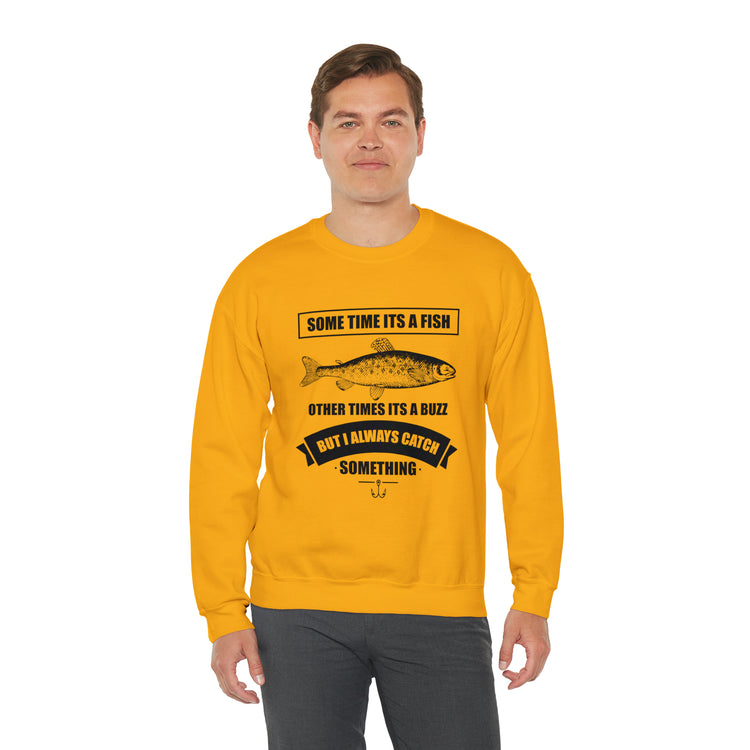 Novelty Fisherman Lake Fishermen  Gift Fishing Catching Unisex Crewneck Sweatshirt