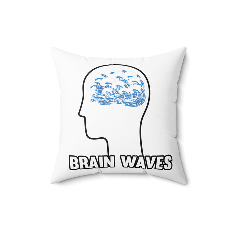 Novelty Neurobiology Neurophysiology Neurology Neurologist Physician Practitioner Spun Polyester Square Pillow