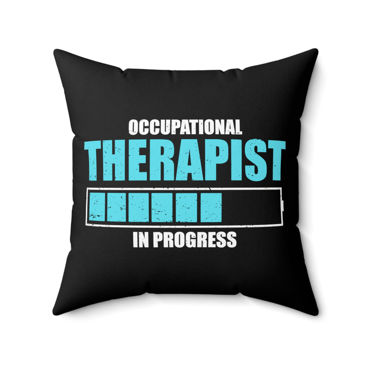 Humorous Psychiatrist Physiotherapist Psychotherapist Job Novelty Psychologist Profession Spun Polyester Square Pillow