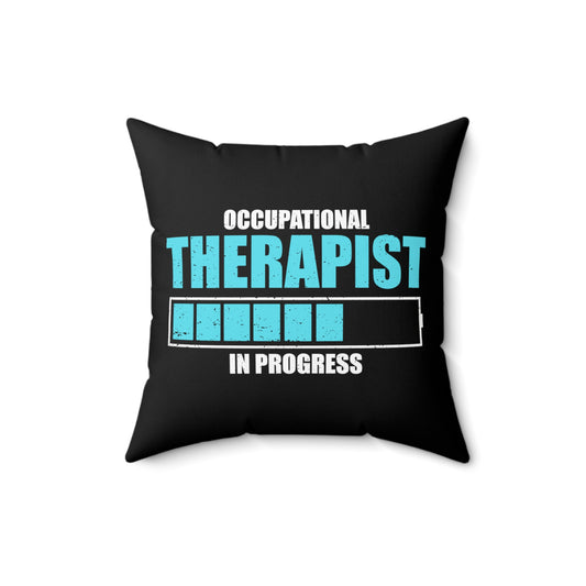 Humorous Psychiatrist Physiotherapist Psychotherapist Job Novelty Psychologist Profession Spun Polyester Square Pillow