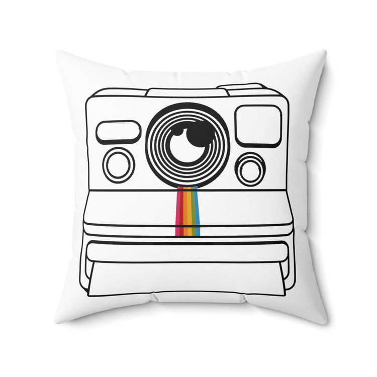 Inspiring Photographers Videographers Appreciation Graphic Motivational Photography Spun Polyester Square Pillow