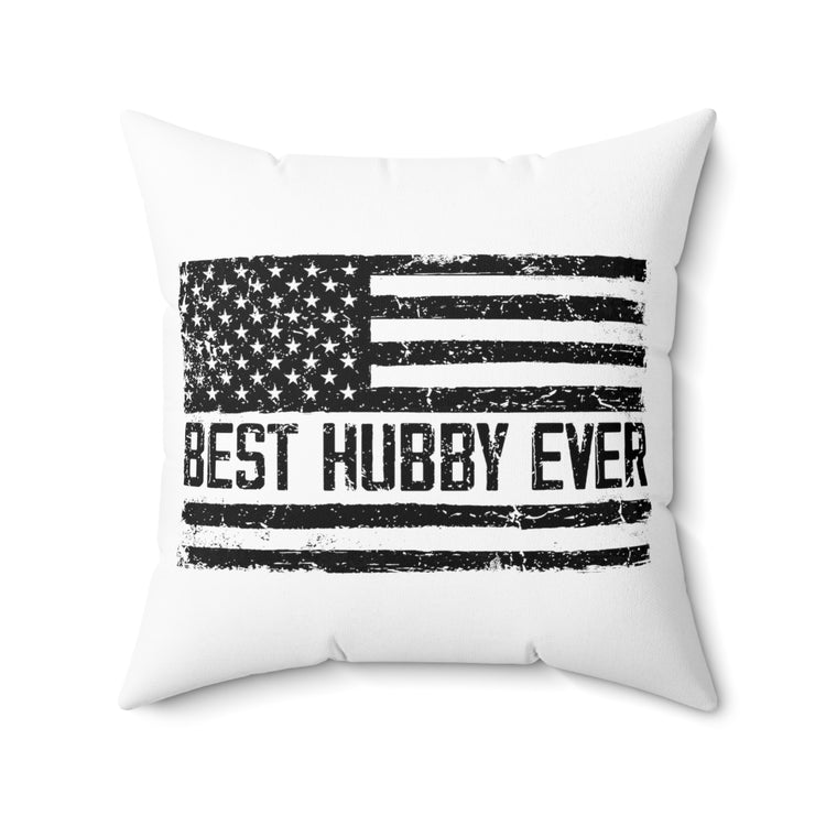 Hilarious Supportive Husband Boyfriend Marriage Boyfriend Spun Polyester Square Pillow