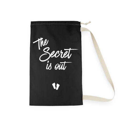 The Secret Is Out Tank Top Maternity Clothes Laundry Bag