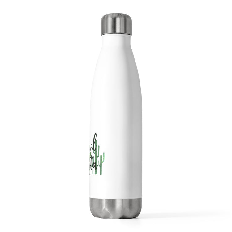 Funny Engagement Vacations Cactus Sarcastic Mexico Wedding  Hilarious Mexican Engagement Entourages Mockery 20oz Insulated Bottle