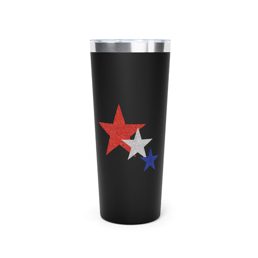 Three Stars Fourth Of July Copper Vacuum Insulated Tumbler, 22oz