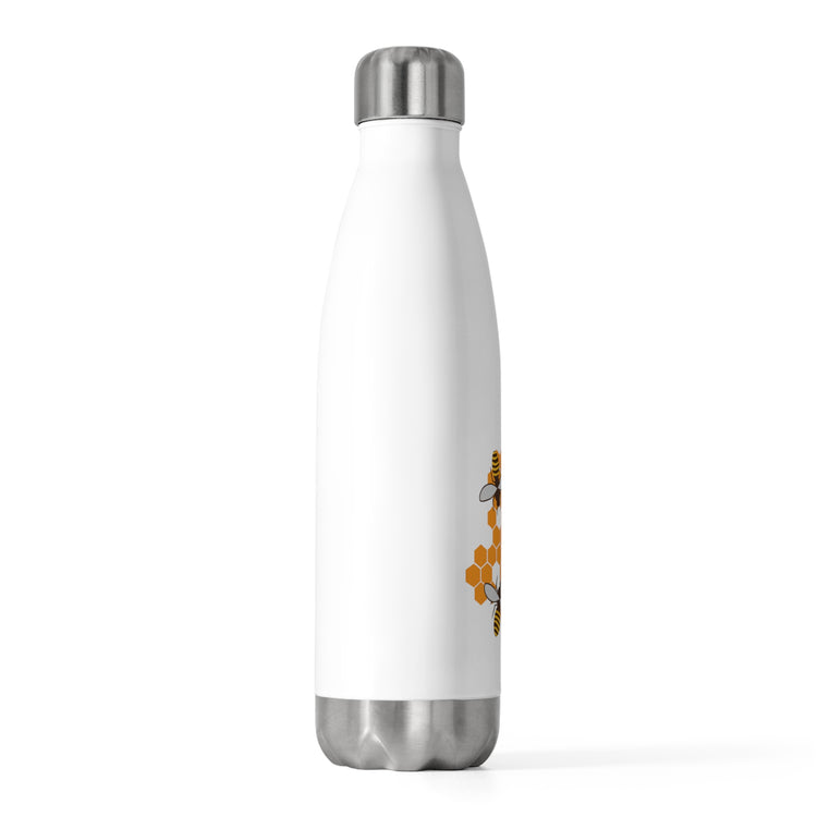 Beehive Bees Beekeeper Environmentalist Yellow Bee Hive Lover Graphic T Shirt 20oz Insulated Bottle