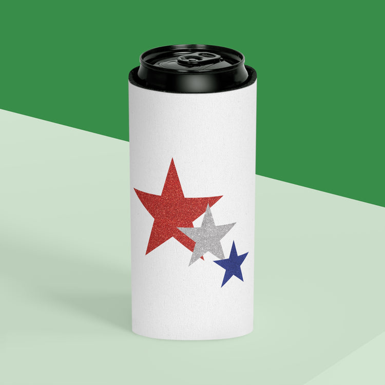 Three Stars Fourth Of July Can Cooler