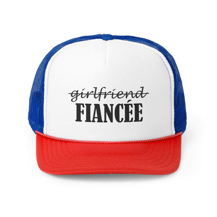 Funny Bachelorettes Festivities Bridal Hilarious Engagement Festivals Line Gag Trucker Caps