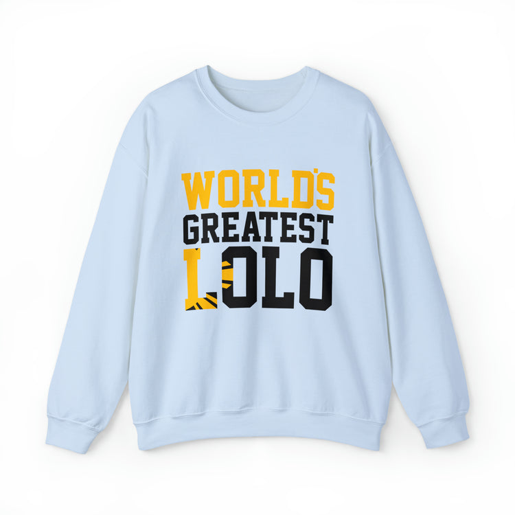 Novelty Filipino Lolo Grandfathers Pinoy Grandpa Graphic Unisex Crewneck Sweatshirt