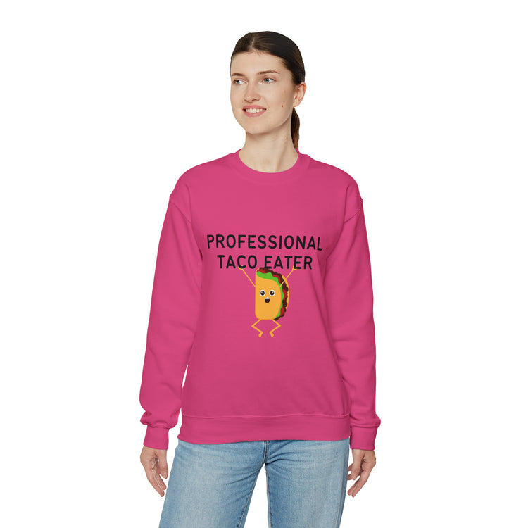 Novelty Burritos Enthusiasts Epicures Sarcastic Sayings Pun Unisex Crewneck Sweatshirt