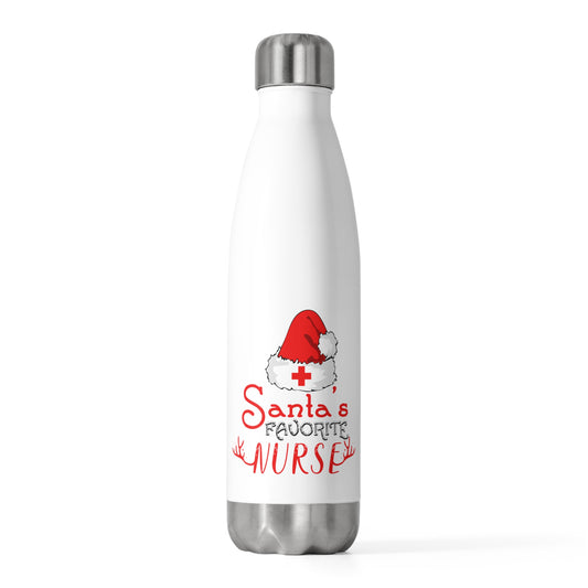 Humorous Christmastide Efforts Mockery Statements Graphic Novelty Yearly Resolutions Sarcasm Illustration  20oz Insulated Bottle