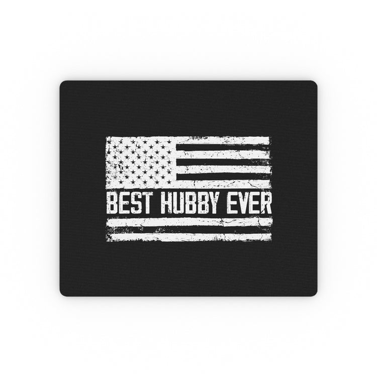 Hilarious Supportive Husband Boyfriend Marriage Patriotic Humorous Couple Wedding Anniversary Boyfriend Rectangular Mouse Pad